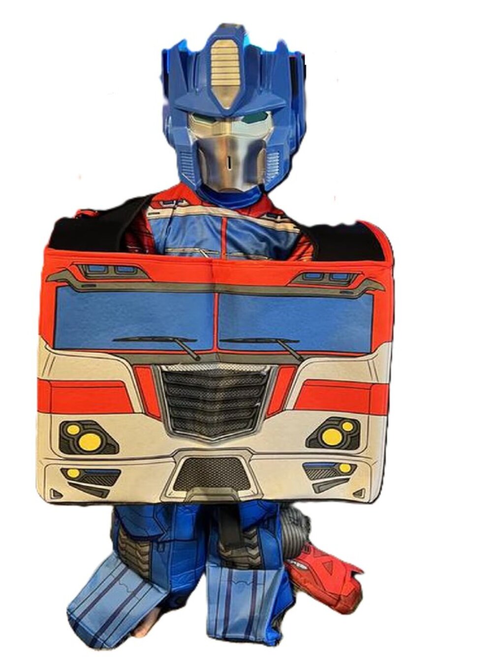 Disguise Boys Transformers Optimus Prime CONVERTIBLE Costume-Transforms Sz M 7-8 - Picture 4 of 8